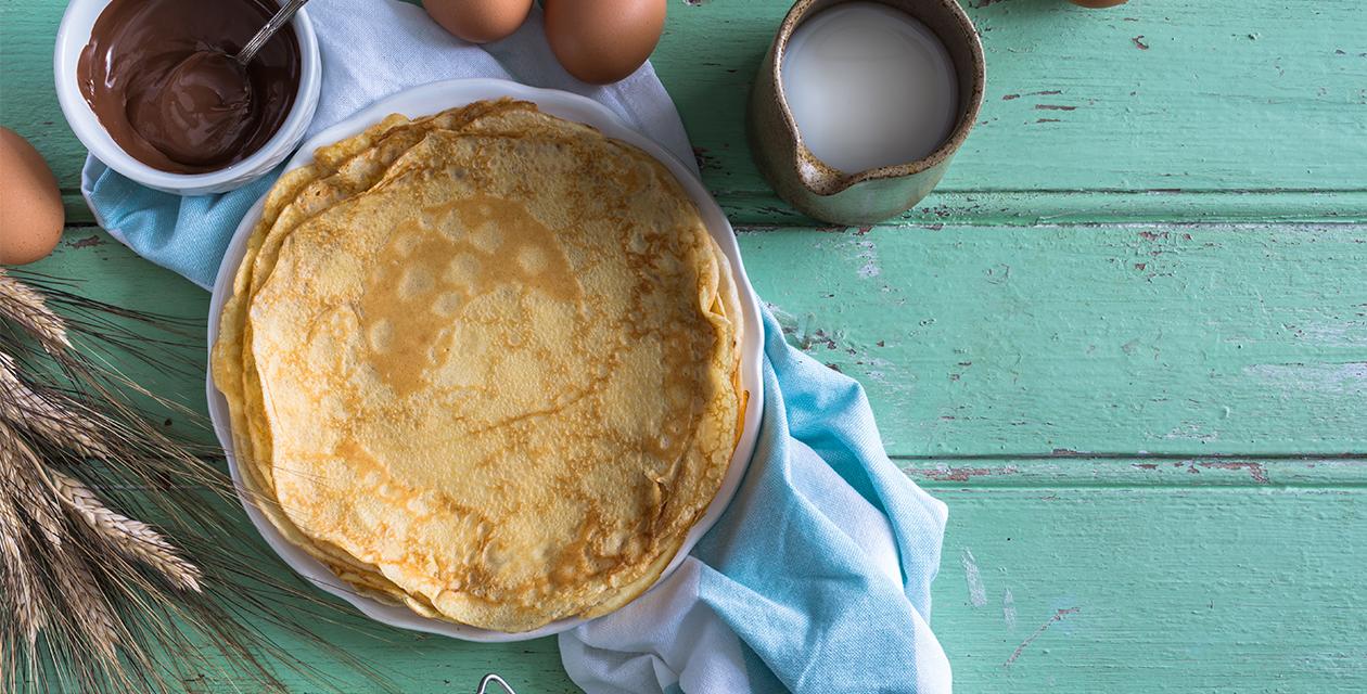 Recette - Crêpes moelleuses