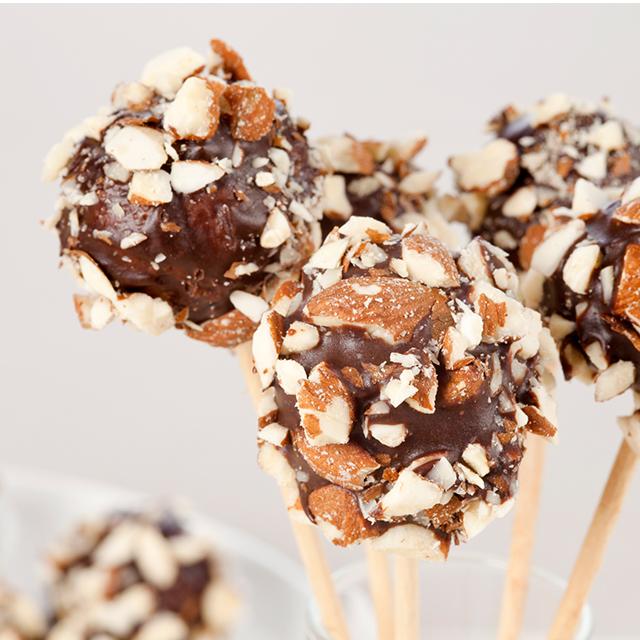 Les sucettes chocolatées