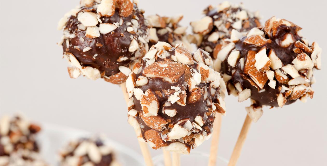 les sucettes chocolatées