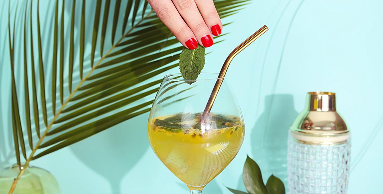 PHOTO MOCKTAIL VIRGIN MOJITO PASSION