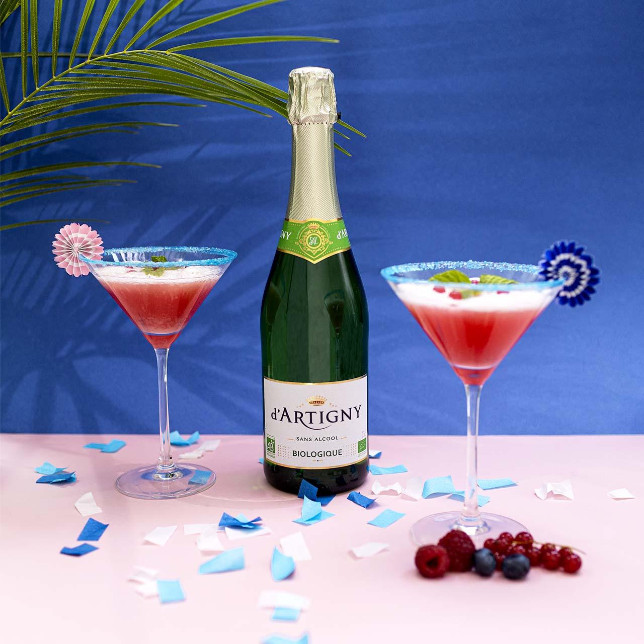 mocktail dartigny french flag