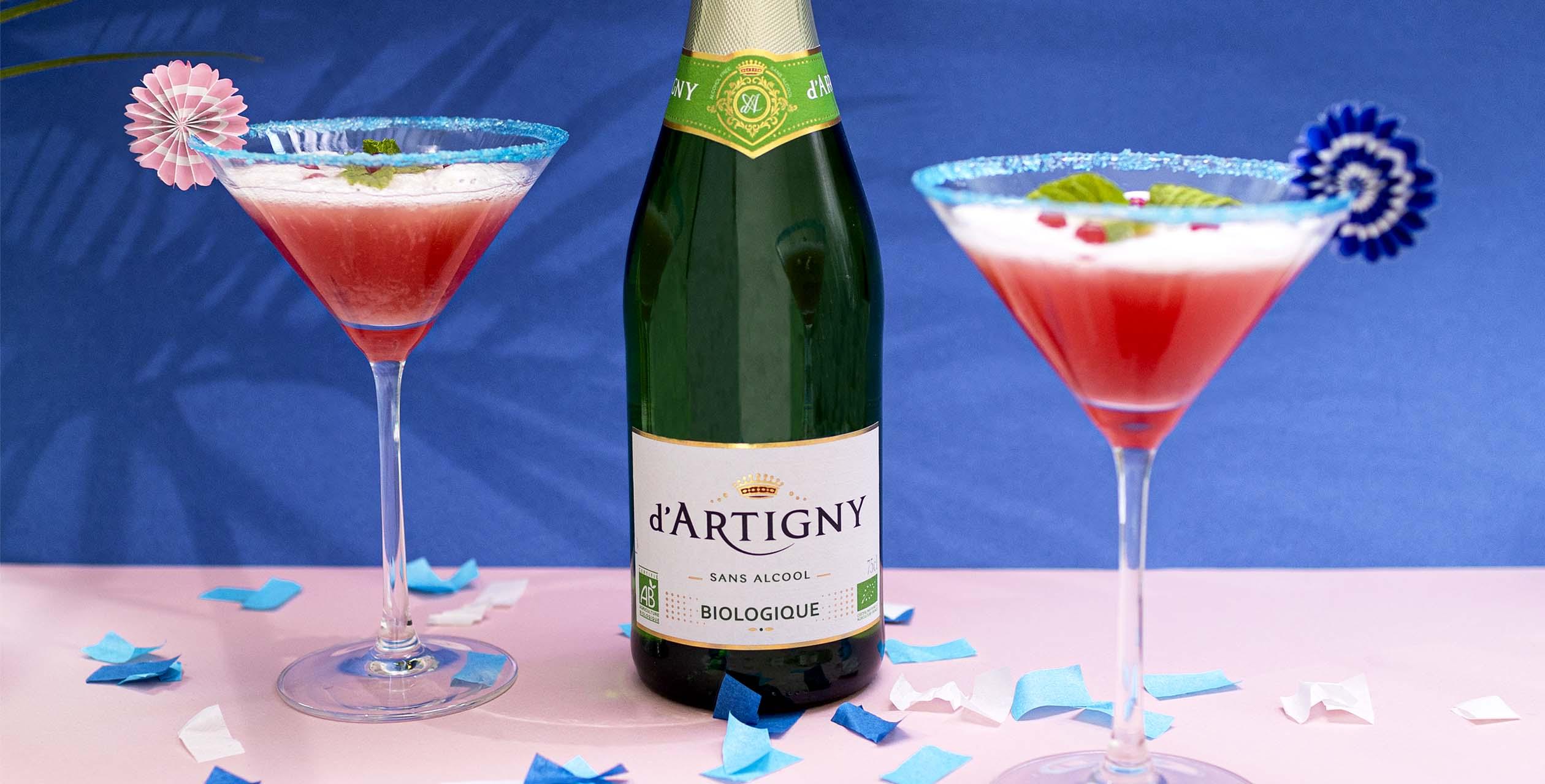 mocktail dartigny french flag