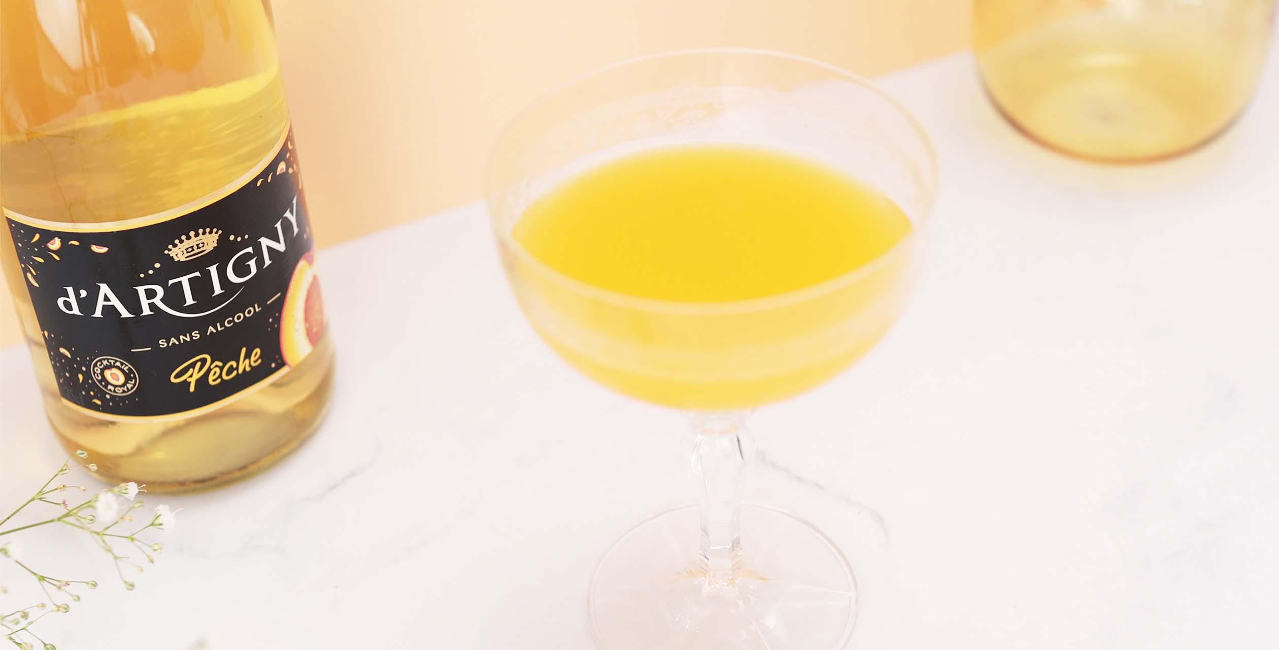mocktail dartigny perfect peach
