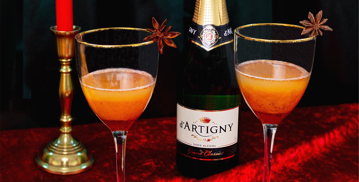 mocktail dartigny christmas bubbles