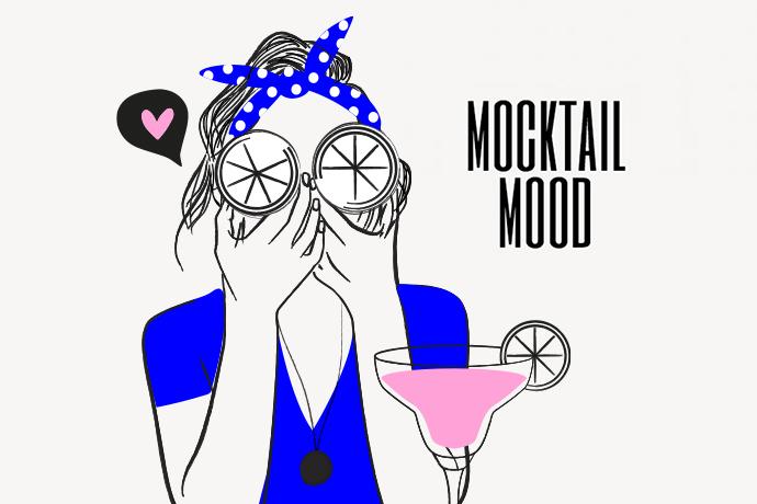 illustration cocktails sans alcool
