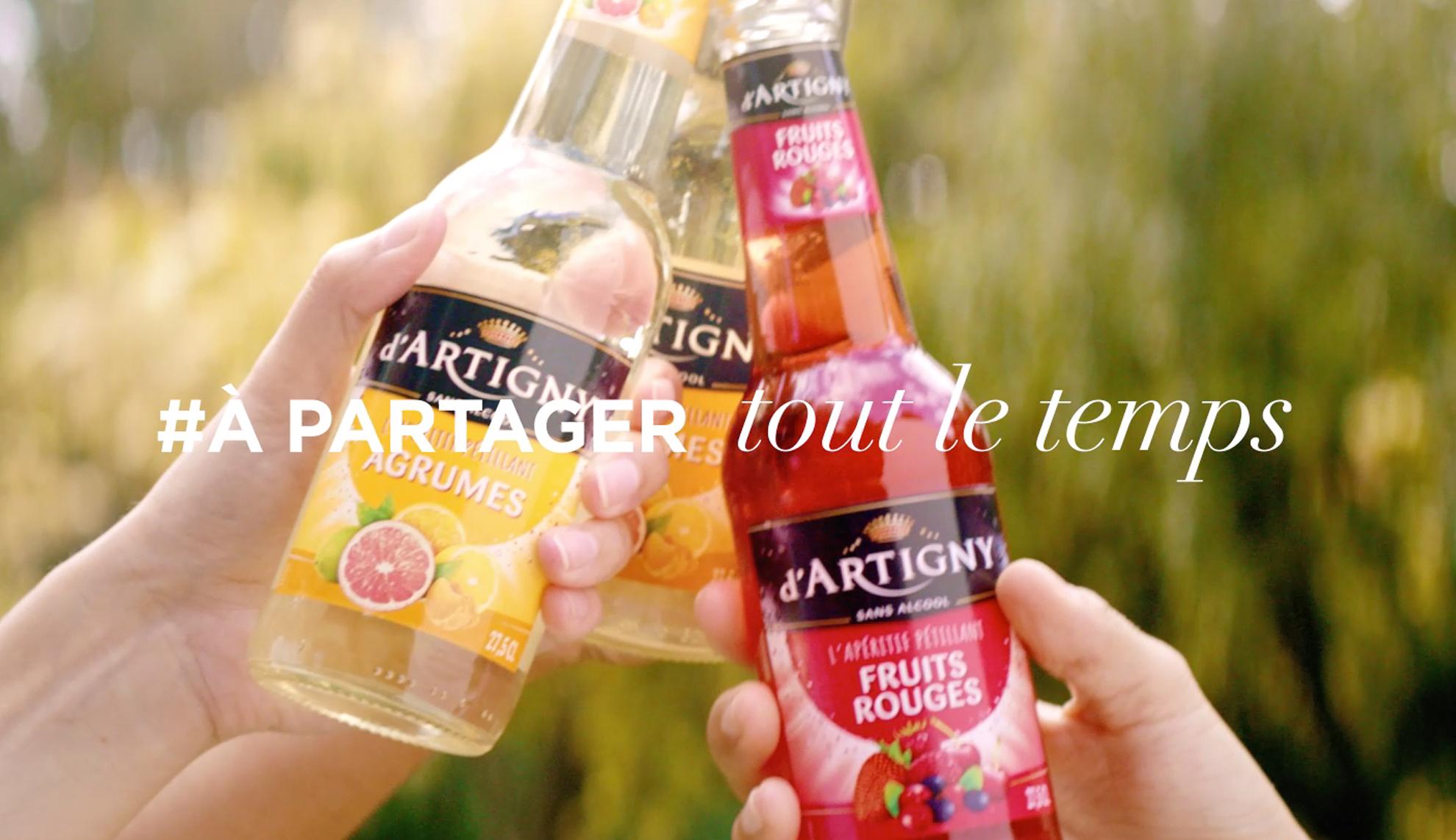 Vidéo publicité Les apéritifs pétillants d'Artigny