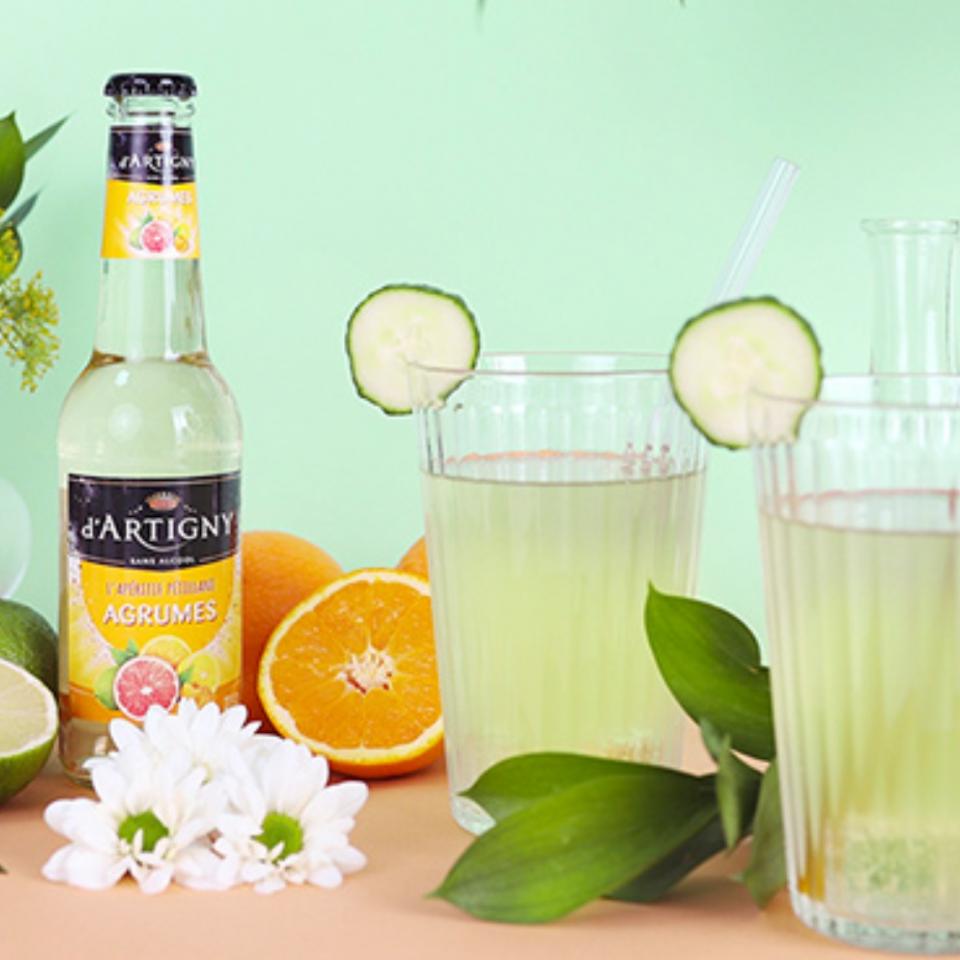 mocktail jardin été