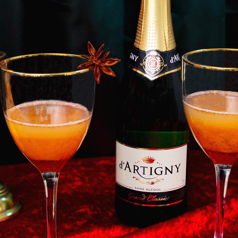 mocktail dartigny christmas bubbles